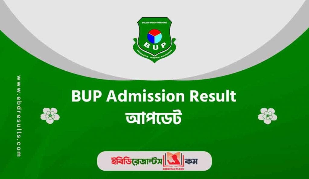 BUP Admission Result