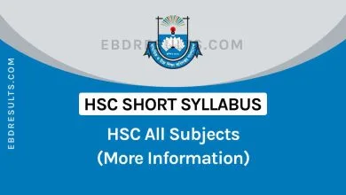 HSC Short Syllabus